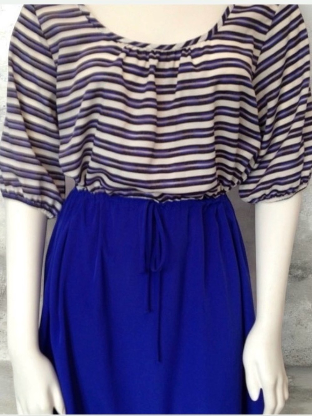 Buttons Silky dress S